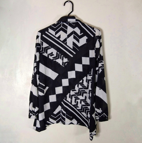 XS NY Collection Polyester Cute Women's Blouse - Picture 5 of 5